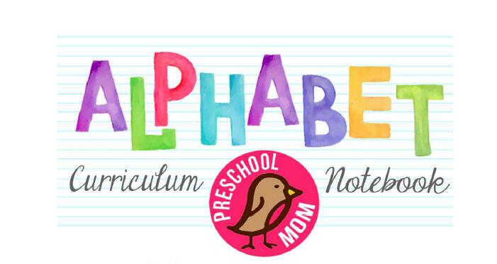 非常全面的英文字母学习资料共656页Alphabet Curriculum Notebook  Preschool Mom