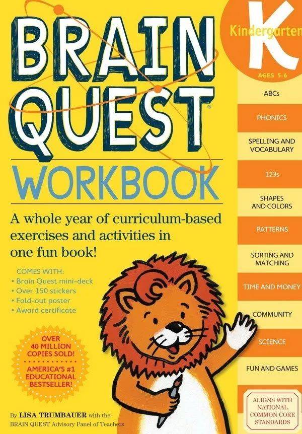 Brain Quest大脑任务 全四册外教教学视频+PDF+音频+卡片等资料