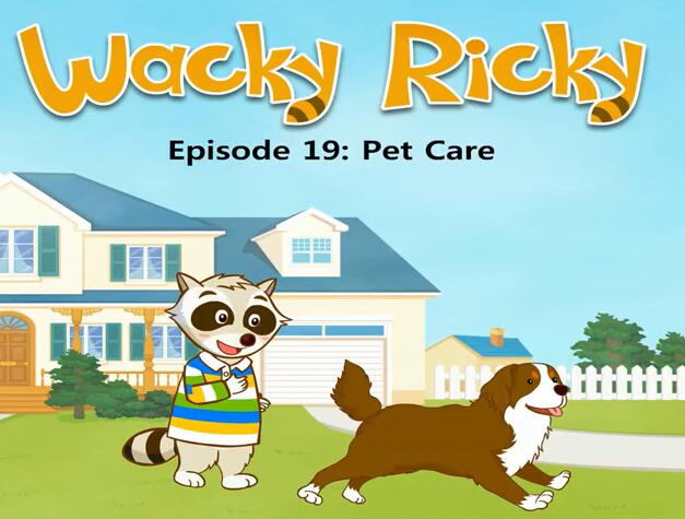 Little Fox 儿童幼儿启蒙英语口语学习动画Wacky Ricky Level 2 100集