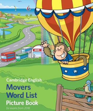 剑桥少儿英语 1-3级(Starters+Movers+Flyer)词汇彩图Picture Book+词汇表