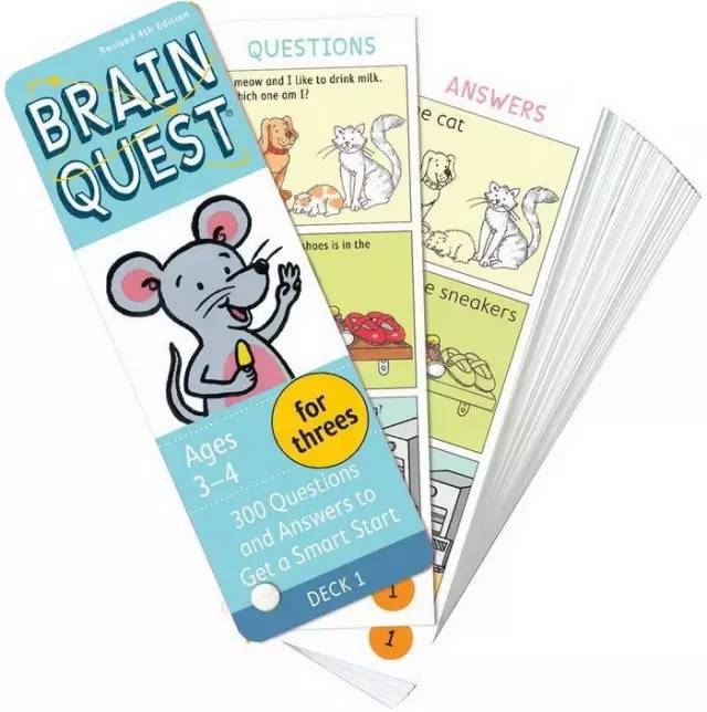 美国小学课外作业: 大脑任务 Brain Quest 全套PDF照片版 (含多个版本)