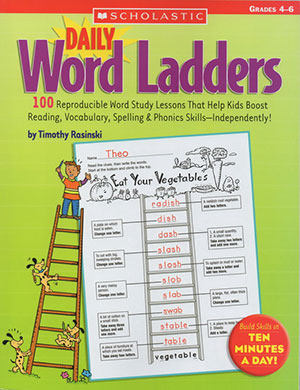 《Scholastic Daily Word Ladders》 学乐每日单词阶梯游戏练习册GK-G6共4册PDF下载