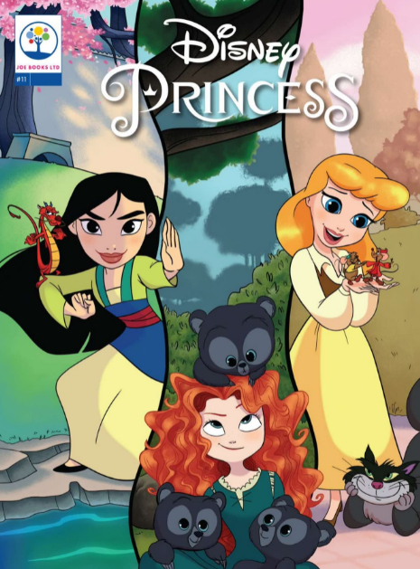 迪士尼公主漫画系列 Disney Princess 1-12本