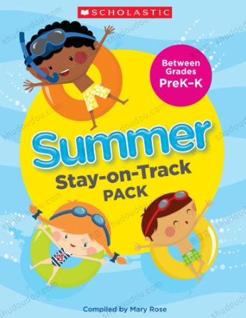 《Summer stay on track》学乐最新的暑期练习册系列全7册，从学龄前到幼小衔接一直到小学六年级都可以找到对应的学习内容