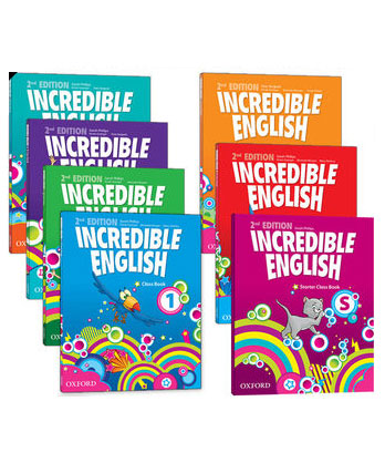 牛津阅读系列《Incredible English》教材全7级 学生书+教师书+音频 适合6-13岁