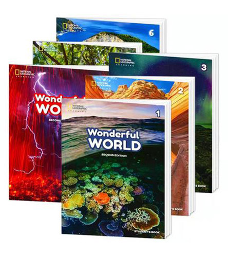 原版国家地理《Wonderful World》教材+练习册+音视频