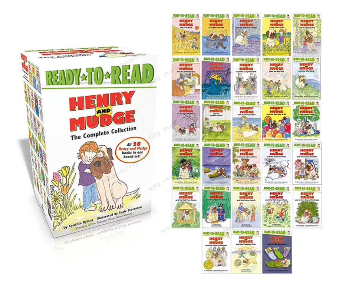 英文原版绘本亨利和玛吉《Henry and Mudge》全28册PDF+MP3+辅助学习