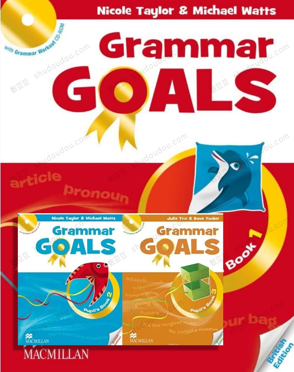 麦克米伦语法专项练习册《Grammar Goals》 1-3阶全套资源 学生书+音频