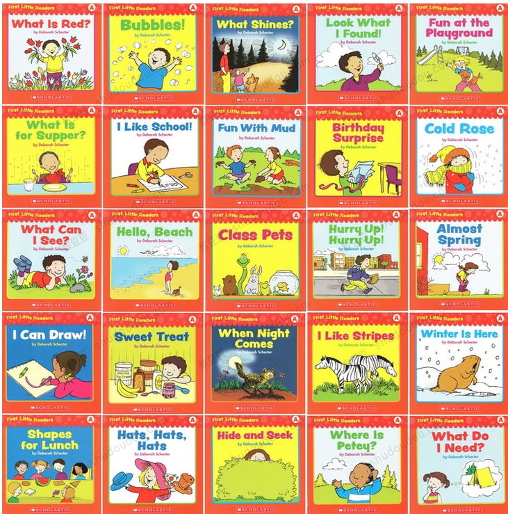 学乐小读者《First Little Readers》ABCD全套PDF+MP3+18集动画适合年龄 