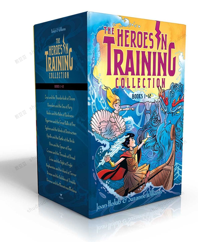 奥林匹斯神话故事 《Heroes in Training》17本电子书(mobi+epub) 英雄在磨练 儿童英语初级章节桥梁书