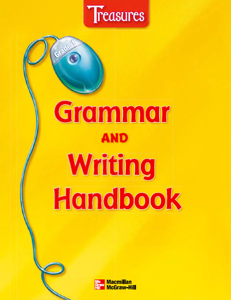 超实用加州小学英语语法书《Treasures Grammar & writing handbook》G1~G6 学生书+教师书