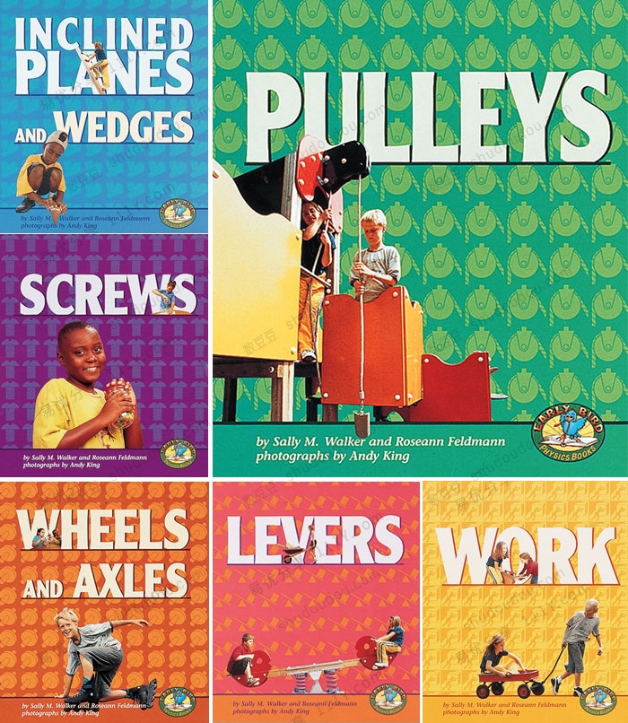 物理启蒙书《Early Bird Physics Series》共6册 唤起孩子们对科学的兴趣和探索精神