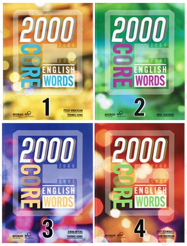 2000词《2000 Core English Words》全套资料,包含教材+音频+测试+答案