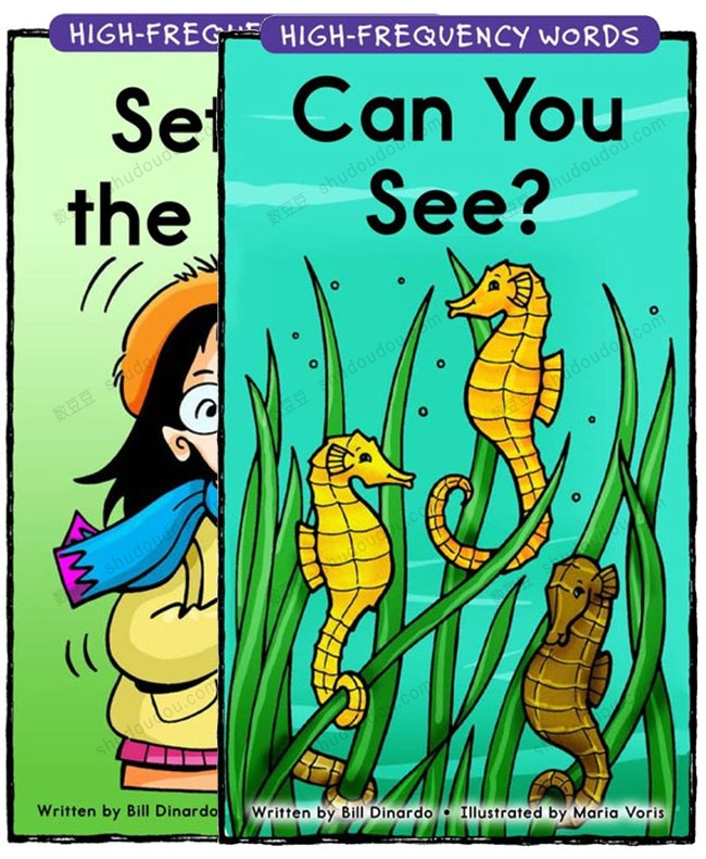 36本RAZ分级阅读高频词汇绘本《High-Frequency Words Books》102个高频词