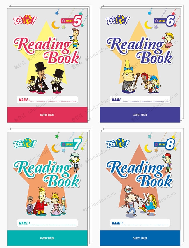 儿童故事阅读书《it’s me》我要闪耀系列阅读教材共计四册，充满了童趣，含金量极高！